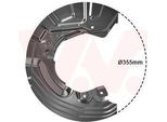 Van Wezel Parafango Disco Freno Per Bmw 3 Touring (E91) Anteriore Sinistro 0628371 Piastra Di Ancoraggio