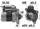 Era 220392A - Motorino Di Avviamento Oe 5802 Cr, Starter Per Berlingo, C2 (Jm), C2 Enterprise (Jg), C3 I (Fc, Fn), C3 Pluriel (Hb), C4 (La), C4 I (Lc), Nemo, Saxo, Xsara, 306, 206 Cc (2D), 206 (2A/C), 206 (2E/K), 206 Sw (2E/K), 206 Van, 206+, 207 Sw (Wk), 1007 (Km), 106 Ii, 307, 307 Cc (3B), 307 Sw (3H), Bipper (Aa), Bipper Tepee, Partner (5, G), Partner Origin (G)