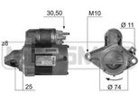 Era 220395A Motorino Di Avviamento 1Kw Per Toyota Aygo (WNB1, KGB1) 12V