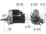 Era 220190A Motorino Di Avviamento 1,1 Kw Per Vw Golf Iv Hatchback (1J1) 12 V