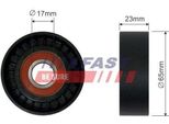 Fast FT44545 Rullo Tenditore Cinghia Trapezoidale Dentata 35 Mm Per Iveco Daily Iii Pianale/Telaio Per Renault Trucks Mascott Pianale/Telaio Per Santana