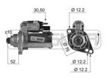 Era 220445A Motorino Di Avviamento 1,1 Kw Per Vw Golf V Hatchback (1K1) 12 V