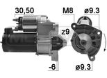 Era 220044A Motorino Di Avviamento 0,9 Kw Per Fiat Qubo (225) 12 V