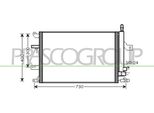 Prasco VV042C002 - Oe 30648954 Condensatore Aria Condizionata Con Essiccatore Per S60 I (384), S80 I (184), V70 Ii (285), XC70 (295), XC90 I (275)