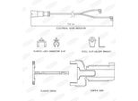 Beral FAI183 Contatto Di Segnalazione Usura Pastiglie Freno 760Mm