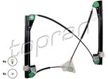 Topran 111 265 - Oe 6Q3 837 461A Regolatore Di Finestrini, Anteriore Sinistro Per Polo (9N)