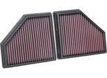 K&N 33-5086 Filtro Aria Ad Alte Prestazioni Per Bmw 5 Berlina (G30, F90) Filtro A Lunga Durata Quadrato