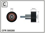 Caffaro 500280 Puleggia Di Rinvio Cinghia Dentata Ø50Mm Per Vw Golf Vii Hatchback (5G1, BQ1, BE1, BE2) Polo Hatchback (6R1, 6C1) Tiguan (5N) Passat Variant