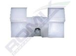 5X Romix Clip Modanatura Decorativa / Protettiva C60312 Per Volvo V70 Ii (285) 33,6 Mm