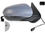 Van Wezel 1557818 Specchietto Retrovisore Esterno Destro Per Dacia Duster Ii Convesso Riscaldato Con Primer