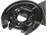 Ridex 1330S0259 - Oe 46504 42020 Piastra Di Ancoraggio, Asse Posteriore Sinistro Per Rav 4 Ii (A2)
