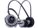 Ridex 4172P0090 - Set Pompa Acqua Oe 028 121 004 + Cinghia A V Per A4 (8D), A6 (4B), Passat (3B)