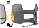 Van Wezel 1991828 Specchietto Esterno Specchietto Laterale Destro Per Ford Transit Mk7 Furgone (V363, Fcd, Fdd) Convesso Riscaldato