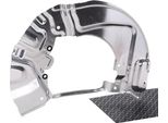 Ridex 1330S0252 - Oe 34116767648 Piastra Di Ancoraggio, Asse Anteriore Destro Per Serie 5 (E60), Serie 5 (E61)