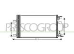 Prasco DW040C001 - Klimakondensator Di Primo Equipaggiamento 13267649 Con Trockner Per Cruze (J300), Cruze (J305), Cruze (J308), Orlando (J309), Astra J, Cascada (W13), Insignia A (G09), Zafira Tourer C