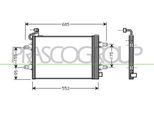 Prasco SK320C001 - Condensatore Aria Condizionata Oe 5Z0820411 Con Essiccatore Per Cordoba (6L), Ibiza (6L), Fabia Ii (54), Fabia I (6Y), Roomster (5J), Fox (5Z), Polo (9N)