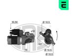 Era 220344A Motorino Di Avviamento 1,4 Kw Per Vw Golf Iv Hatchback (1J1) 12 V