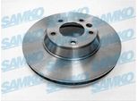 Disco Freno Samko Anteriore Sinistro Per Vw Touareg (7P5, 7P6) 350 Mm A1016V