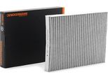 Denckermann M110007 Filtro Abitacolo Filtro Antipolline Per Vw Golf Iv Hatchback (1J1) Carbone Attivo