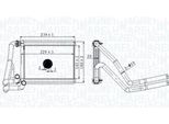 Magneti Marelli 350218488000 - Oe 97138 2Y000 Scambiatore Di Calore, Riscaldatore Per Ix35, Sportage (Sl)