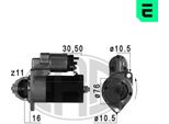 Era 220775A Motorino Di Avviamento 1,1Kw 12V
