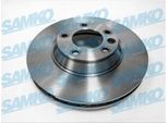Disco Freno Samko Anteriore Destro Per Vw Touareg (7P5, 7P6) 350 Mm A1017V