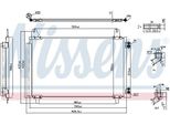Nissens 941296 Condensatore Climatizzatore Per Opel Corsa F + Essiccatore