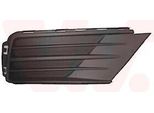 Van Wezel Griglia Di Ventilazione Paraurti Per Vw Caddy Iv Station Wagon (Sab, Saj) Senza Foro/Fori Per Fendinebbia Nero