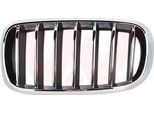 Van Wezel 0690513 Griglia Radiatore Anteriore Per Bmw X5 (F15, F85) Sinistra Cromo/Nero