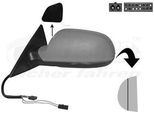 Van Wezel 0384827 Specchietto Esterno Specchietto Laterale Sinistro Per Audi A5 Coupé (8T3) Asferico Riscaldato Con Memoria Primerizzato