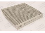 Champion CCF0028C Filtro Aria Abitacolo Filtro Antipolline Per Peugeot Partner Combispace (5F) Carbone Attivo
