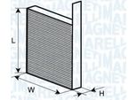 Magneti Marelli 350203062820 - Oe 27891JY15A Filtro Aria Abitacolo Per Koleos I (Hy)