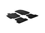 Tappetini In Gomma Per Auto Gledring Renault Clio Iii. 2005-2012