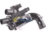 Vemo Alloggiamento Termostato Alloggiamento Regolatore Liquido Di Raffreddamento V22-99-0026 Si Adatta Peugeot 207 (Wa, Wc) Plastica