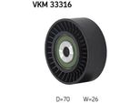 Skf Vkm 33316 - Oe 16 168 974 80 Umlenkrolle, Keilrippenriemen FüR Jumper, Boxer