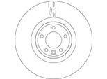2X Disco Freno Trw DF6957S Per Land Rover Range Rover Sport (L494) 62Mm 380Mm