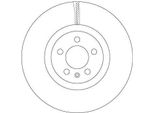 Trw DF6983S - Disco Freno Oe 2Q0 615 301 N Per Polo (AE1, AW1, BZ1)