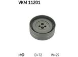 Skf Vkm 11201 - Puleggia Di Tensione, Cinghia Di Distribuzione Per A4 (8D), A6 (4A), A8 (4D)