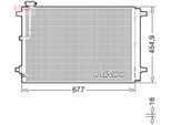 Denso DCN02046 - Condensatore Aria Condizionata Oe 4H0260403E Con Essiccatore Per A8 (4H)