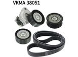 Skf Vkma 38051 - Oe L37K 15 909 Kit Di Ricambio Per C-Klasse (W204), C-Klasse (C204), C-Klasse (S204), Slk (R172), E-Klasse (S212), E-Klasse (C207), E-Klasse (A207), E-Klasse (W212)