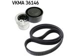 Skf Vkma 36146 Set Di Cinghie Trapezoidali Dentate Adatte Per MERCEDES-BENZ Classe B (W246, W242)