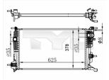 Tyc 728-0065-R - Oe 214100002R Radiatore, Raffreddamento Motore Per Grand Scenic Ii (Jm), Grand Scenic Iii (Jz), Megane Cc, Megane Iii, Scenic Iii