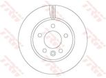 Trw DF6589S - Disco Freno Oe 2N0 615 301 A Per Crafter (Sx, Sy), Crafter (Sz), Grand California (Sc)