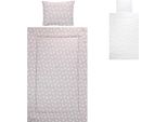 Lorelli Biancheria Da Letto Per Bambini 3 Pezzi, Piumino 140 X 95 Cuscino 43 X 35 Lenzuolo 150 X 100 Marrone