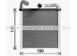 Prasco VN6424 - Oe 5Q0819031A Scambiatore Di Calore, Riscaldatore Per Q3 (F3B), Tt (Fv), Ateca (K), Ateca (Kh), Kodiaq, Octavia Iii (5E), Superb Iii (3V), Karoq, Arteon (3H), Crafter (Sx, Sy), Crafter (Sz), Golf (BA5, BV5), Golf Sportsvan (AM1, AN1), Golf Vii, Passat (3G), T-ROC, Tiguan (Ad, Ax)