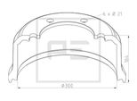 2X Peters Ennepetal Tamburo Freno 046.833-00A 300Mm 164Mm 21 7Kg