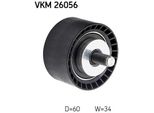 Skf Vkm 26056 Rullo Di Rinvio/Guida, Cinghia Dentata Oe 31316581 Compatibile Con S60, S80, S90, V60, V70, V90, XC40, XC60, XC70, XC90