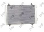 Abakus 009-016-0015 - Condensatore Aria Condizionata Oe 6455CY Con Essiccatore Per Berlingo, C4 (La), C4 G-Picasso I (Ua), C4 I (Lc), C4 Ii (Nc), C4 Picasso I (Ud), 307, 307 Cc (3B), 307 Sw (3H), 308 I, 308 Sw I, Partner, Partner Tepee