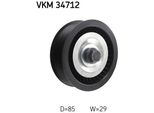 Skf Vkm 34712 - Puleggia Folle Oe 1717609, Cinghia A V Per Ranger (Tke), Transit, Transit V363
