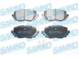 Set Pastiglie Freno Anteriori Samko Pastiglie Freno Per Fiat 124 Spider (348) 5SP2002